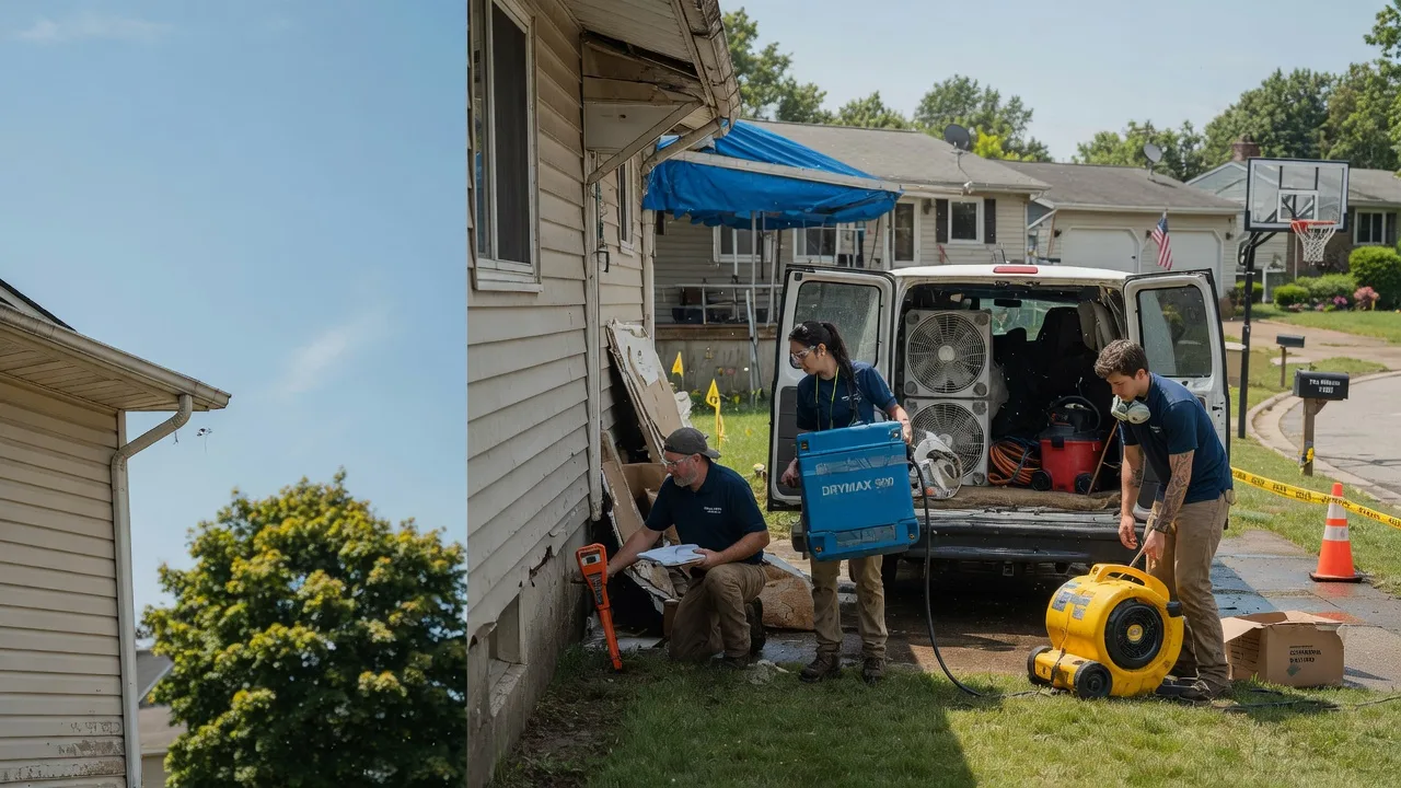 Ceiling Leak Cleanup in Bridgton, ME near me